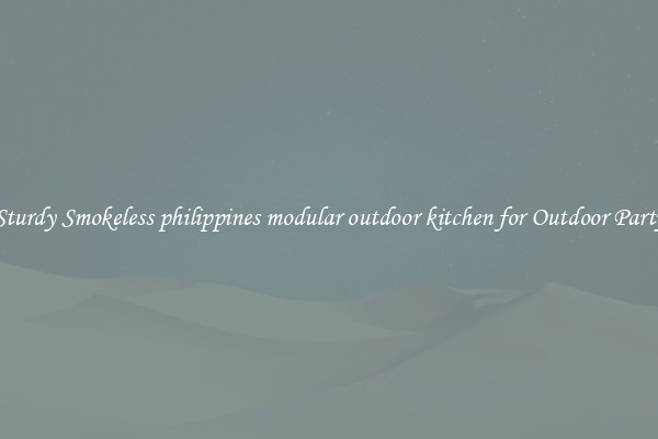 Sturdy Smokeless philippines modular outdoor kitchen for Outdoor Party