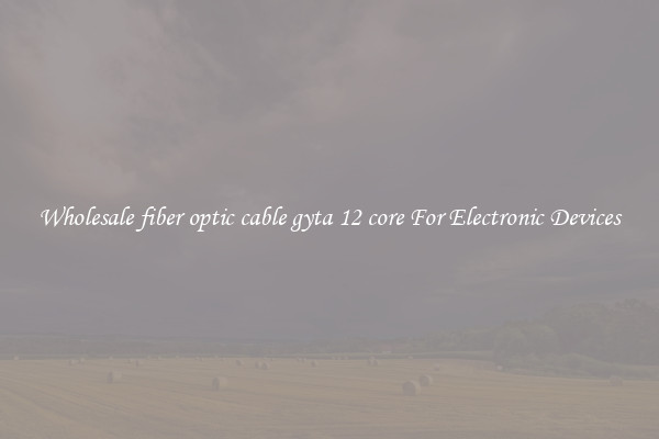 Wholesale fiber optic cable gyta 12 core For Electronic Devices