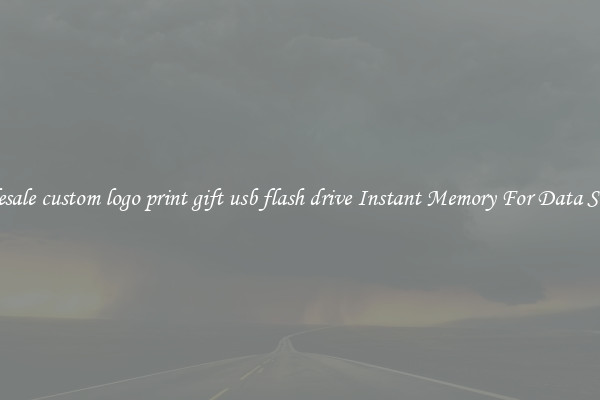 Wholesale custom logo print gift usb flash drive Instant Memory For Data Storage